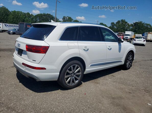 WA1LAAF7XKD039835 2019 AUDI Q7 Белый Задняя правая четверть