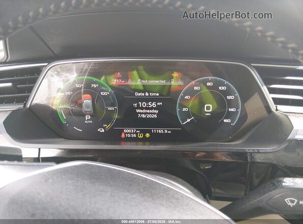 WA1LAAGE2KB011276 2019 AUDI E-TRON White უკანა სავარძლების ხედი