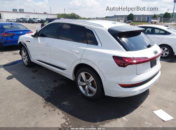 WA1LAAGE2KB011276 2019 AUDI E-TRON White უკანა მარცხენა