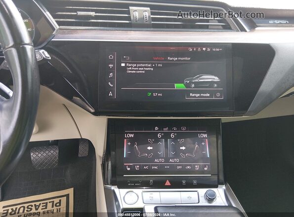 WA1LAAGE2KB011276 2019 AUDI E-TRON White 