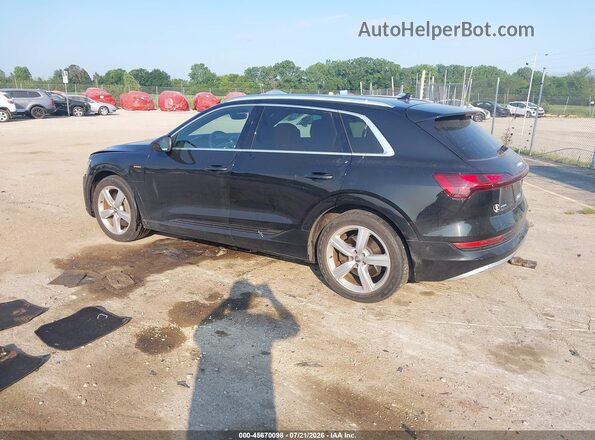 WA1LAAGE4KB009822 2019 AUDI E-TRON Black Tył lewy