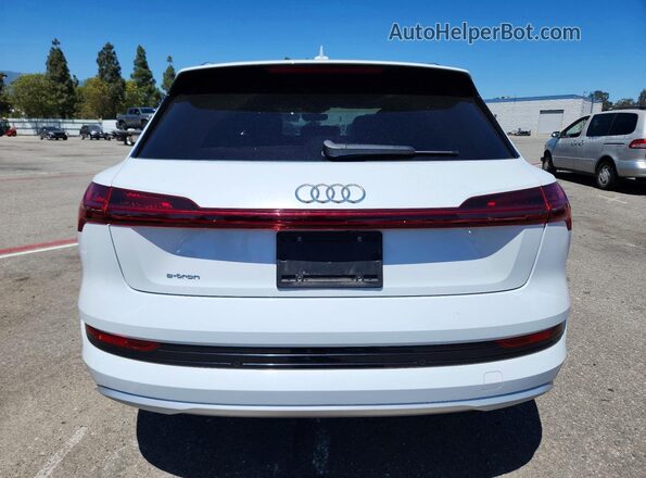 WA1LAAGE6KB005397 2019 AUDI E-TRON White Вид ззаду