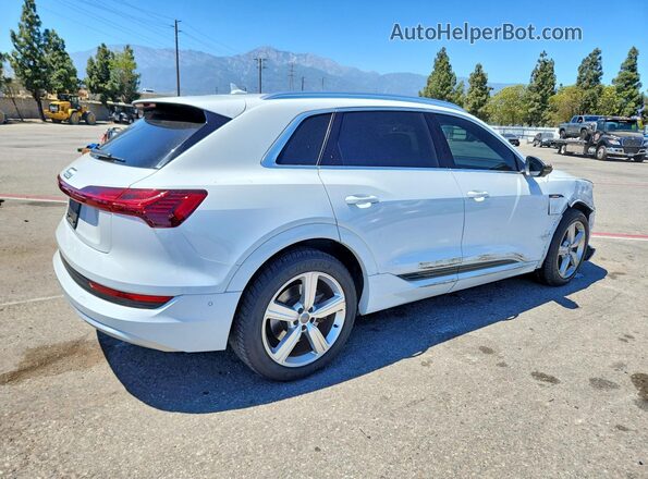 WA1LAAGE6KB005397 2019 AUDI E-TRON White Задня права чверть