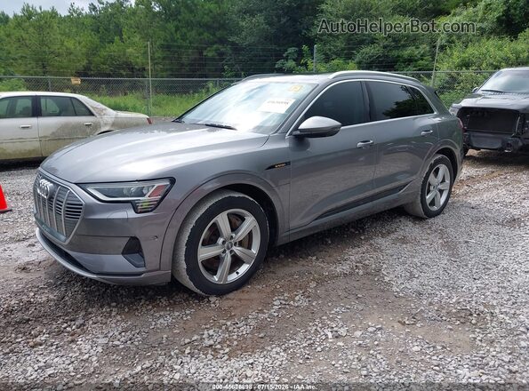 WA1LAAGE6KB008283 2019 AUDI E-TRON Серый Передняя левая четверть