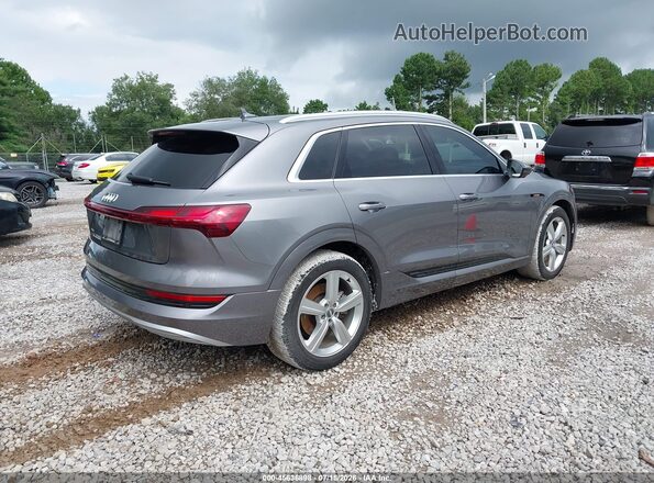 WA1LAAGE6KB008283 2019 AUDI E-TRON Серый Задняя правая четверть