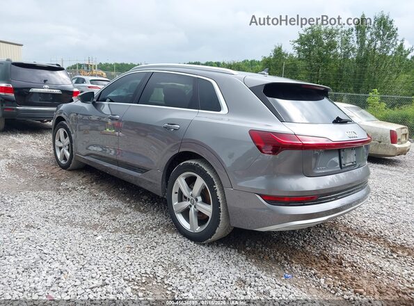 WA1LAAGE6KB008283 2019 AUDI E-TRON Серый Задняя левая четверть