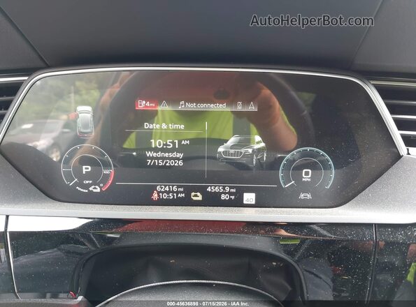 WA1LAAGE6KB008283 2019 AUDI E-TRON Серый Вид задних сидений