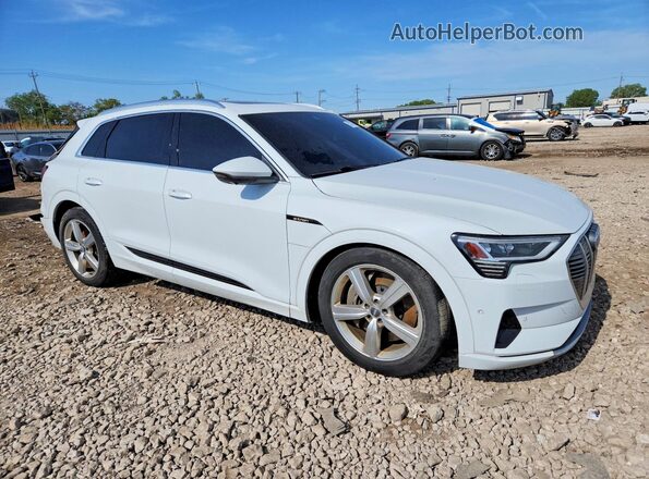 WA1LAAGE6KB023723 2019 AUDI E-TRON White Передня права чверть