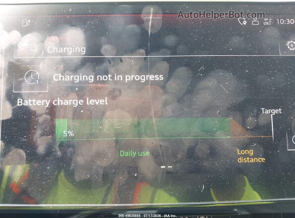 WA1LAAGE7MB010742 2021 AUDI E-TRON Blue 