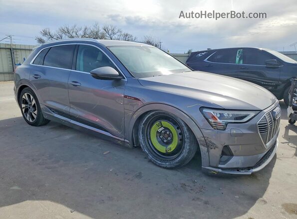 WA1LAAGE7NB013299 2022 AUDI E-TRON Silver Передня права чверть