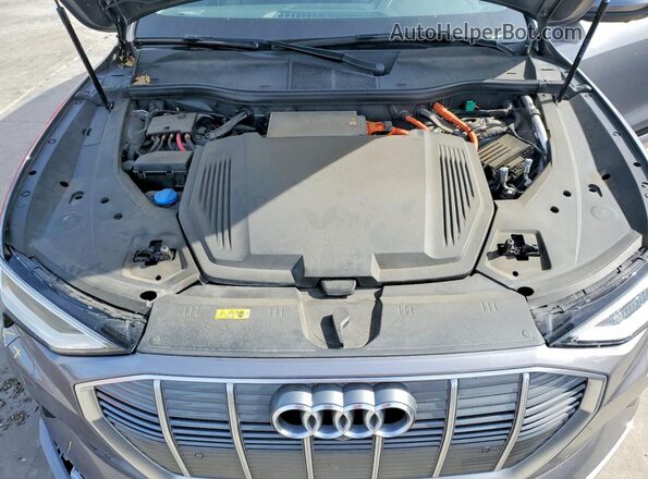 WA1LAAGE7NB013299 2022 AUDI E-TRON Silver Вид підкапотного простору