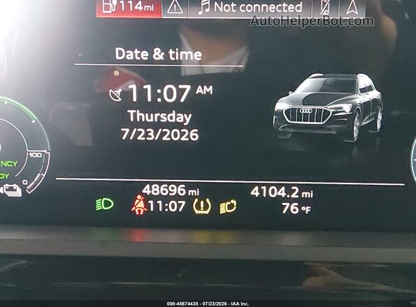 WA1LAAGEXKB024227 2019 AUDI E-TRON White 