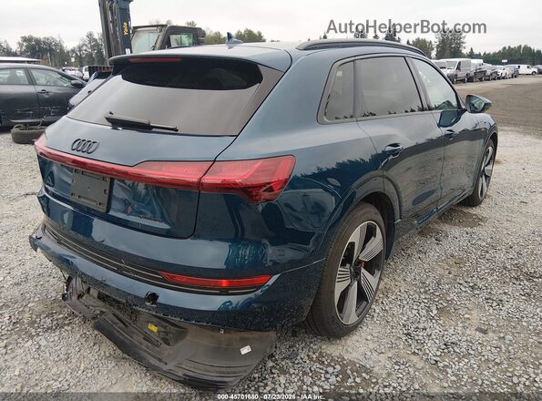 WA1LAAGEXNB008615 2022 AUDI E-TRON Blue უკანა მარჯვენა