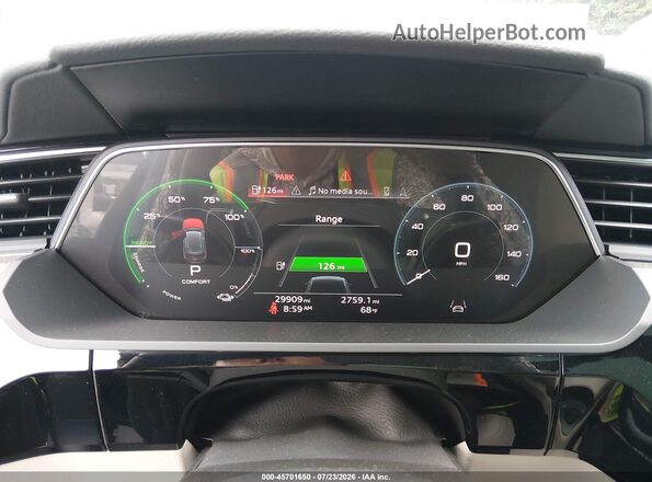 WA1LAAGEXNB008615 2022 AUDI E-TRON Blue უკანა სავარძლების ხედი