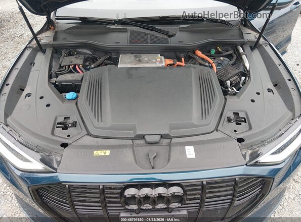 WA1LAAGEXNB008615 2022 AUDI E-TRON Blue უკანა ხედი