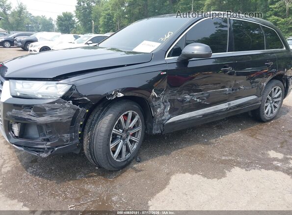 WA1LABF77HD019962 2017 AUDI Q7 Black Вид спереду