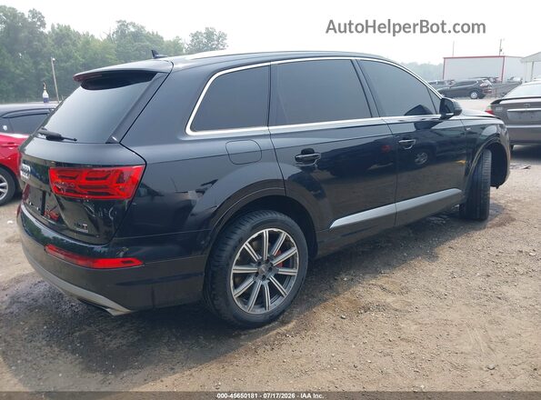 WA1LABF77HD019962 2017 AUDI Q7 Black Задня права чверть