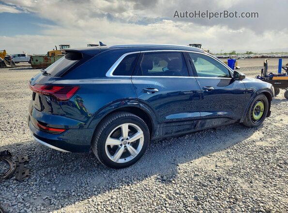 WA1LABGE3KB015343 2019 AUDI E-TRON Blue უკანა მარჯვენა
