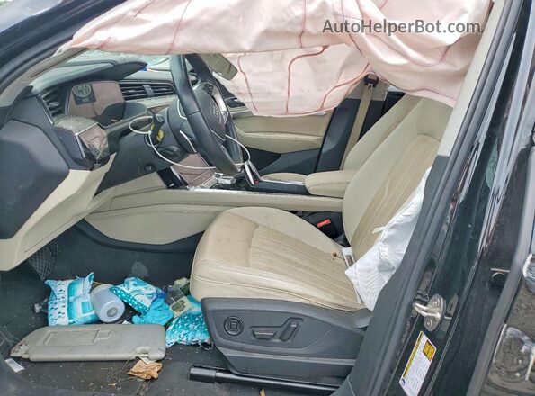WA1LABGE4NB014562 2022 AUDI E-TRON Black Вид салону спереду