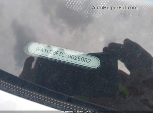 WA1LCBF70PD025062 2023 AUDI Q7 Silver 