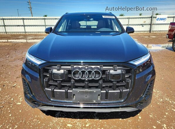 WA1LCBF70SD006262 2025 AUDI Q7 Blue Front view