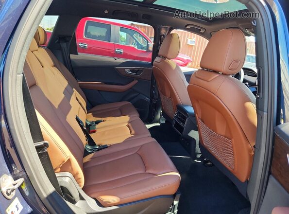 WA1LCBF70SD006262 2025 AUDI Q7 Blue Rear seats view
