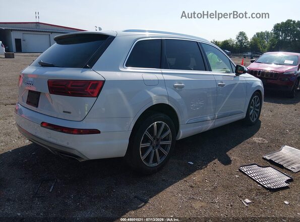 WA1LHAF70JD001430 2018 AUDI Q7 White Задня права чверть