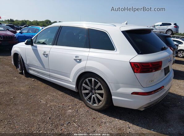 WA1LHAF70JD001430 2018 AUDI Q7 White Задня ліва чверть