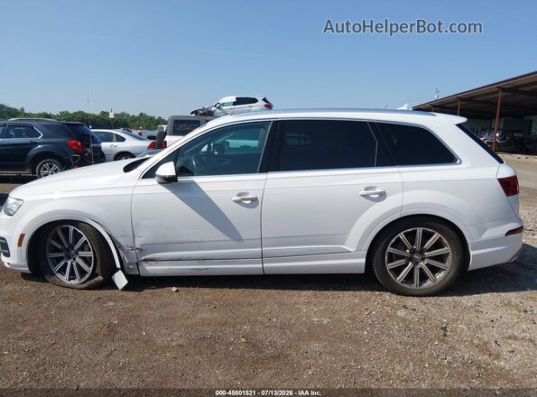 WA1LHAF70JD001430 2018 AUDI Q7 White Панорамний вид салону 360°