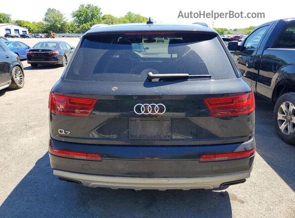 WA1LHAF70KD017760 2019 AUDI Q7 Black Widok z tyłu