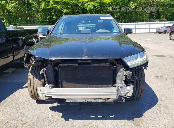 WA1LHAF70KD017760 2019 AUDI Q7 Black Widok z przodu