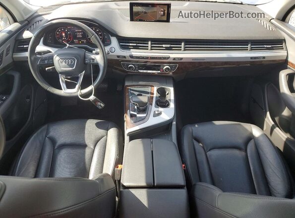 WA1LHAF71JD025798 2018 AUDI Q7 Silver წინა პანელის ხედი
