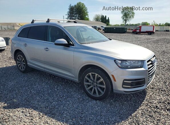 WA1LHAF71JD025798 2018 AUDI Q7 Silver წინა მარჯვენა