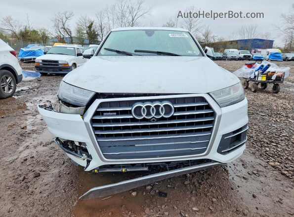 WA1LHAF71KD040156 2019 AUDI Q7 White Вид спереду