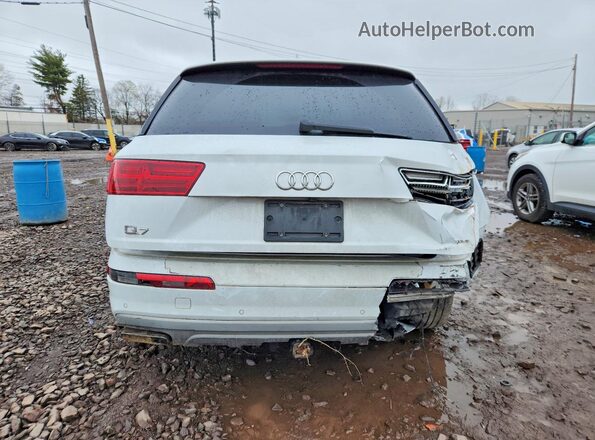 WA1LHAF71KD040156 2019 AUDI Q7 White Вид ззаду