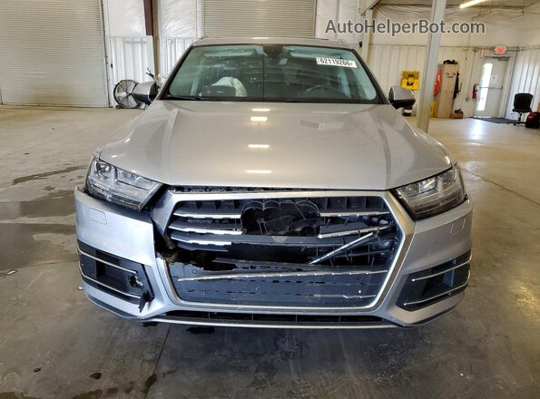 WA1LHAF71KD041730 2019 AUDI Q7 Silver Widok z przodu