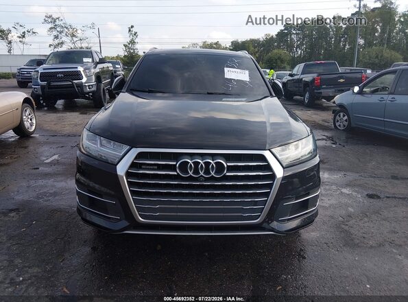 WA1LHAF72HD046928 2017 AUDI Q7 Black Vista del cuadro de instrumentos