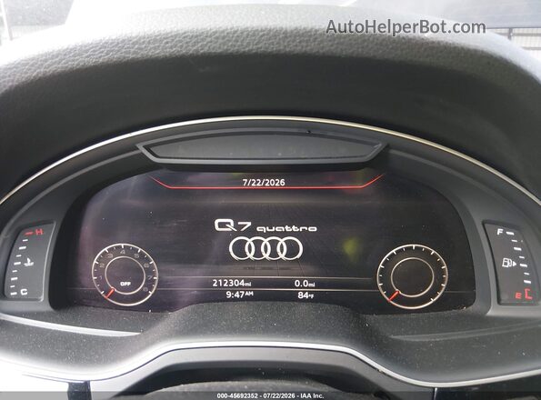WA1LHAF72HD046928 2017 AUDI Q7 Black Vista de los asientos traseros