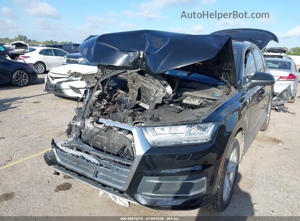 WA1LHAF72JD006726 2018 AUDI Q7 Black Widok z przodu