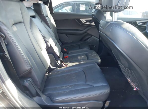 WA1LHAF72JD006726 2018 AUDI Q7 Black Widok naklejki z numerem VIN