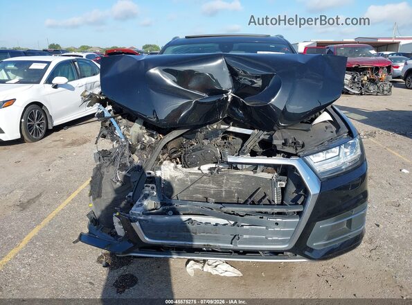 WA1LHAF72JD006726 2018 AUDI Q7 Black Widok zestawu wskaźników