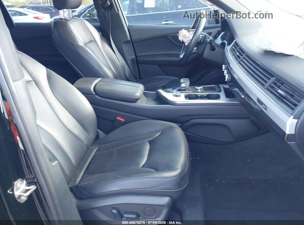 WA1LHAF72JD006726 2018 AUDI Q7 Black Widok wnętrza z przodu