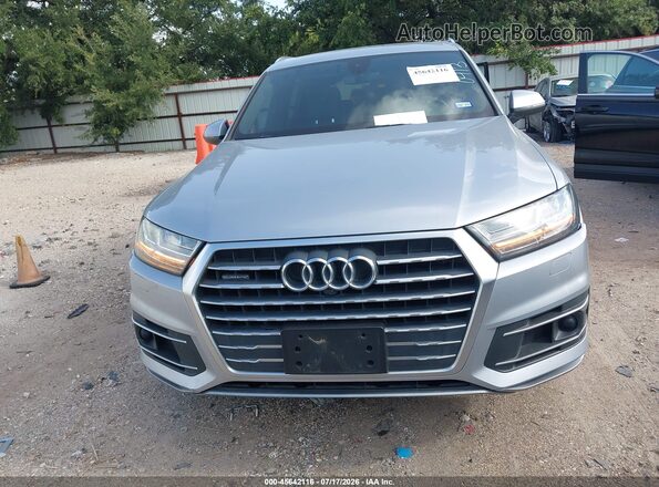 WA1LHAF72JD030413 2018 AUDI Q7 Silver Սարքավորումների վահանակի տեսք