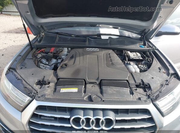 WA1LHAF72JD030413 2018 AUDI Q7 Silver Հետևի տեսք