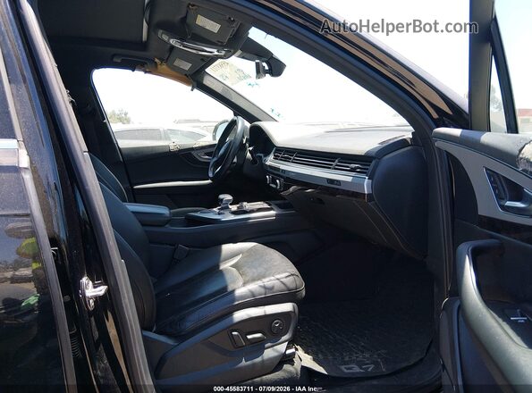 WA1LHAF72KD035810 2019 AUDI Q7 Black Vista interior delantera