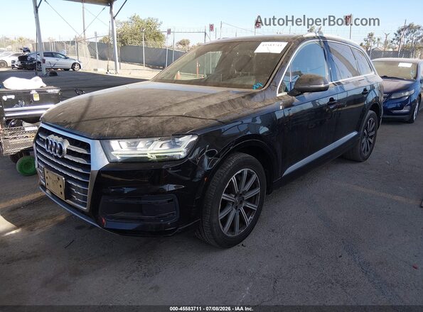 WA1LHAF72KD035810 2019 AUDI Q7 Black Vista tres cuartos delantera izquierda