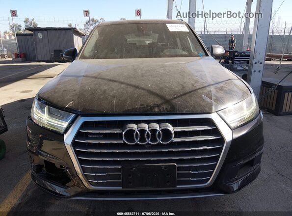 WA1LHAF72KD035810 2019 AUDI Q7 Black Vista del cuadro de instrumentos