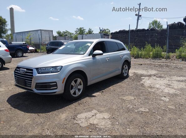 WA1LHAF73HD040362 2017 AUDI Q7 Silver Передня ліва чверть