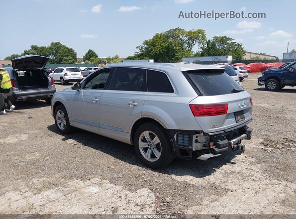 WA1LHAF73HD040362 2017 AUDI Q7 Silver Задня ліва чверть