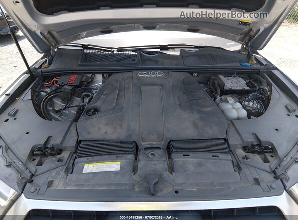 WA1LHAF73HD040362 2017 AUDI Q7 Silver Вид ззаду